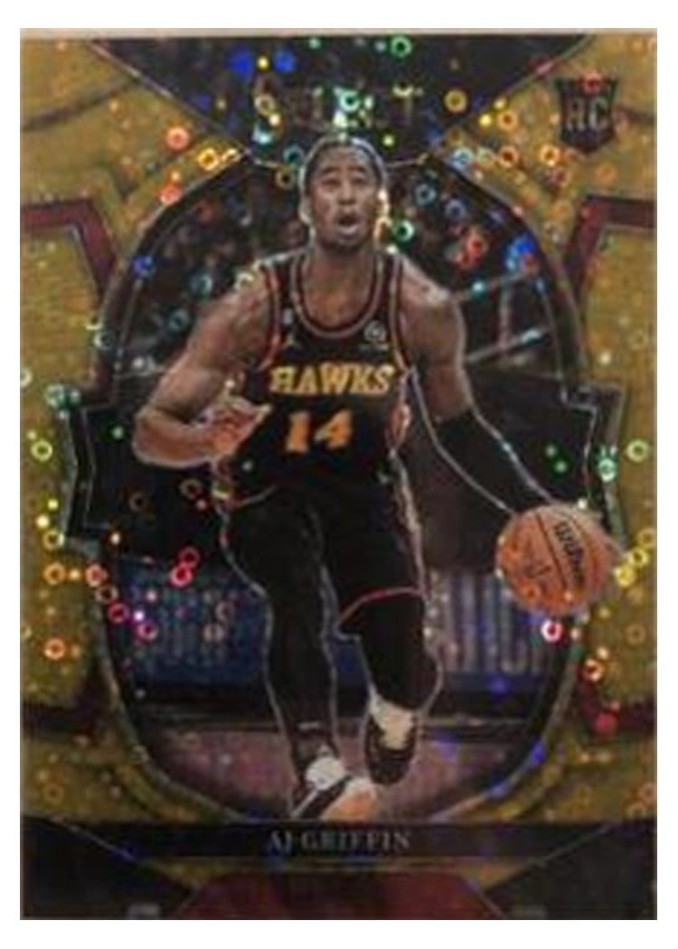 2022-23 Panini Select Base Set AJ Griffin #88 card