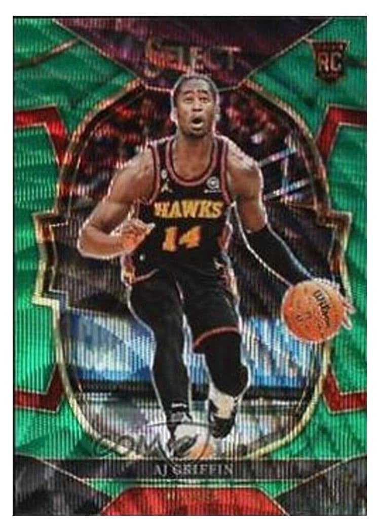 2022-23 Panini Select Base Set AJ Griffin #88 card