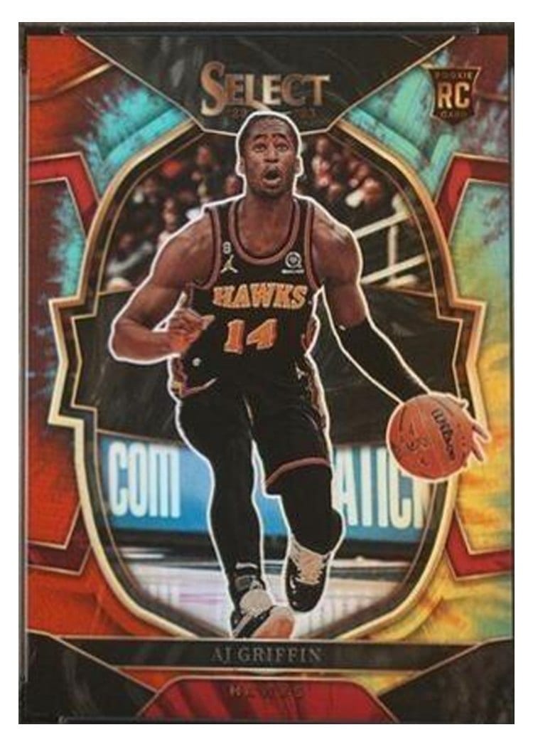 2022-23 Panini Select Base Set AJ Griffin #88 card