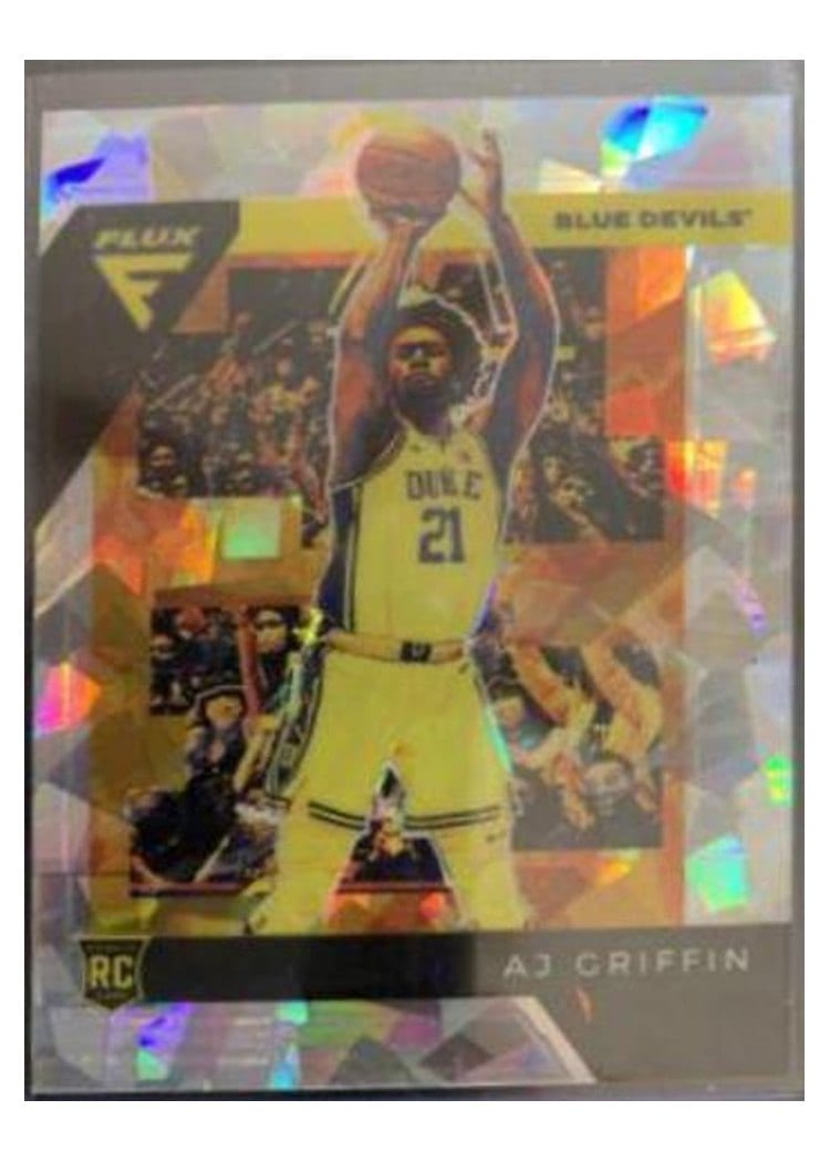 2022 Panini Chronicles Draft Picks Flux AJ Griffin #5 card