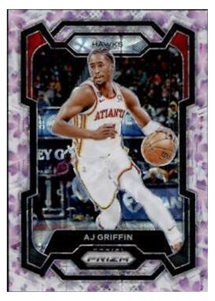 2023-24 Panini Prizm Base Set AJ Griffin #266 card