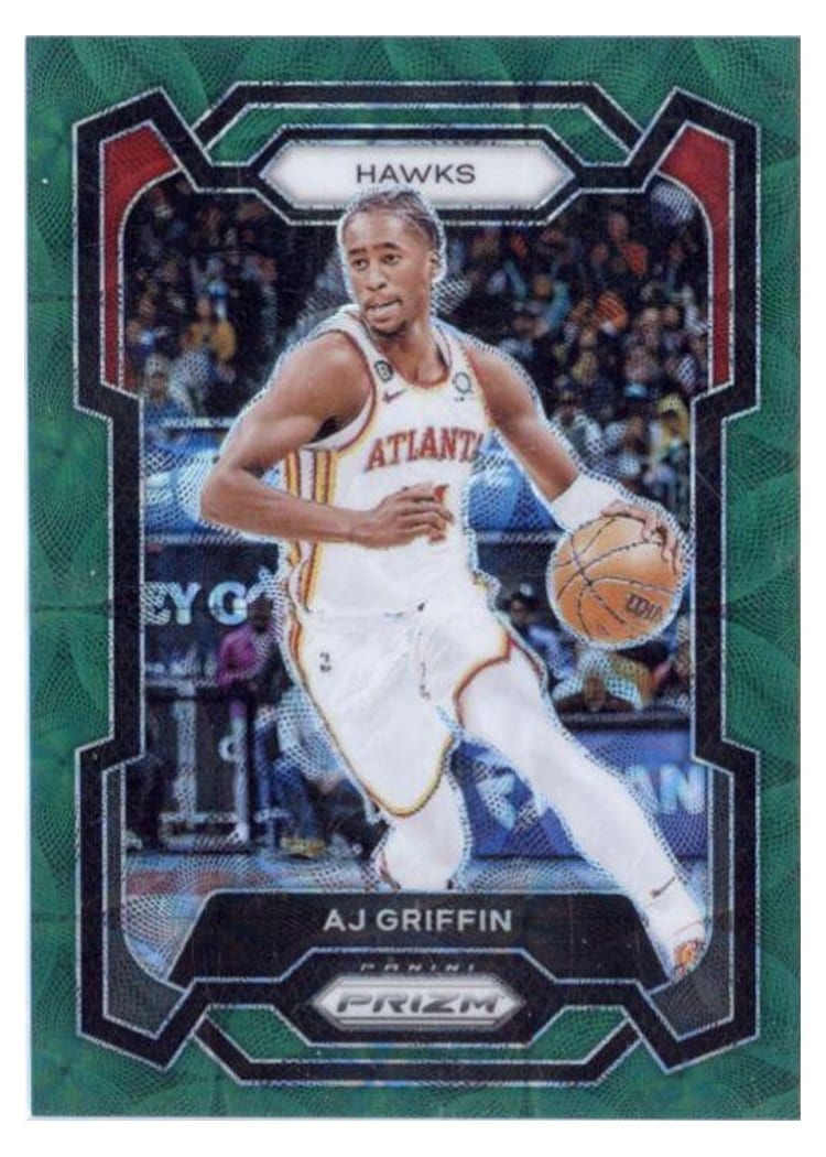 2023-24 Panini Prizm Base Set AJ Griffin #266 card