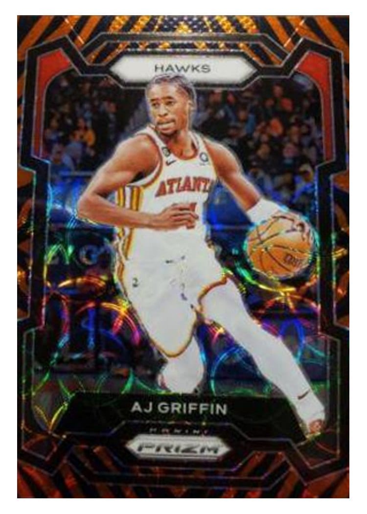 2023-24 Panini Prizm Base Set AJ Griffin #266 card