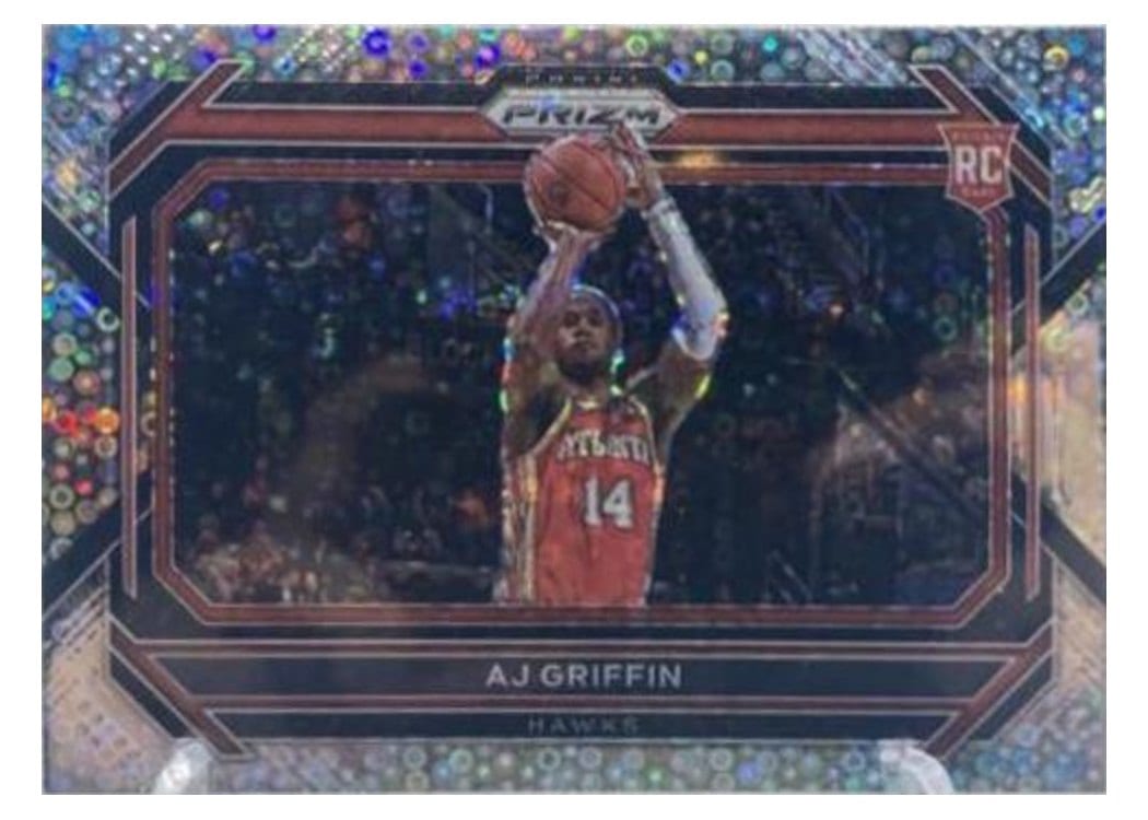 2023-24 Panini Prizm Base Set AJ Griffin #266 card