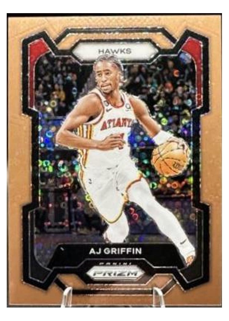 2023-24 Panini Prizm Base Set AJ Griffin #266 card