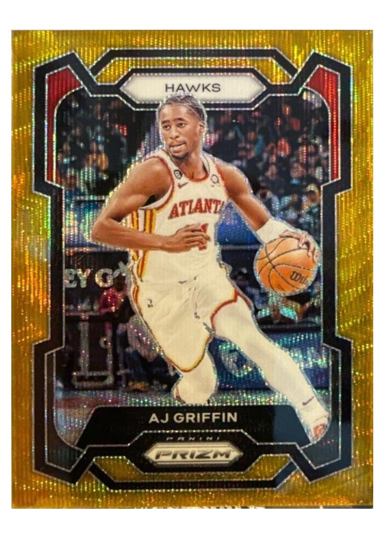 2023-24 Panini Prizm Base Set AJ Griffin #266 card