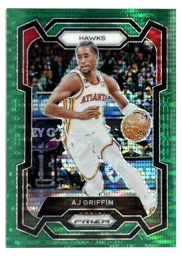2023-24 Panini Prizm Base Set AJ Griffin #266 card