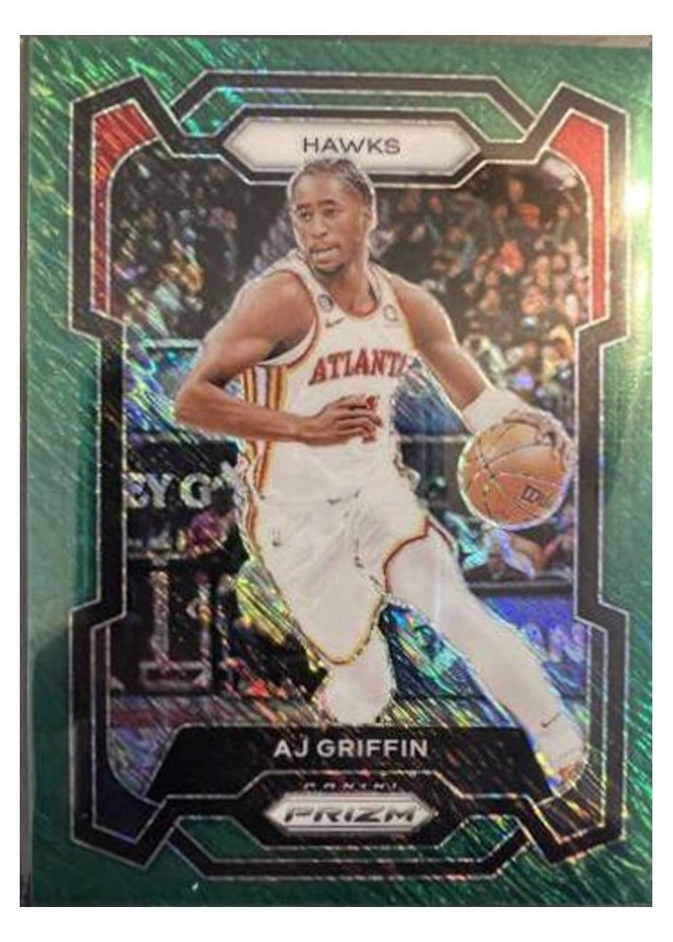 2023-24 Panini Prizm Base Set AJ Griffin #266 card