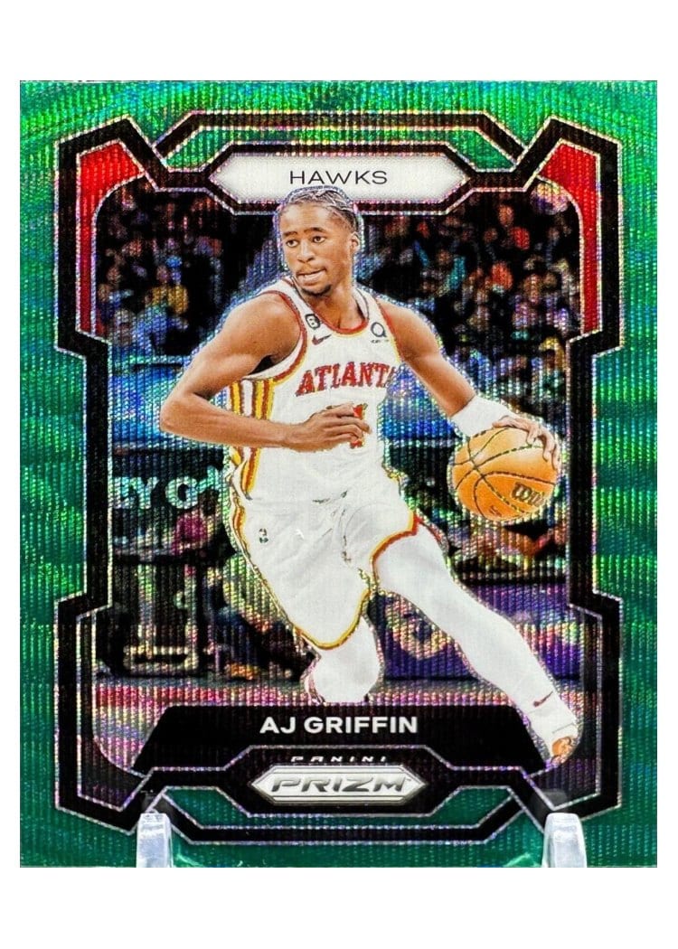 2023-24 Panini Prizm Base Set AJ Griffin #266 card