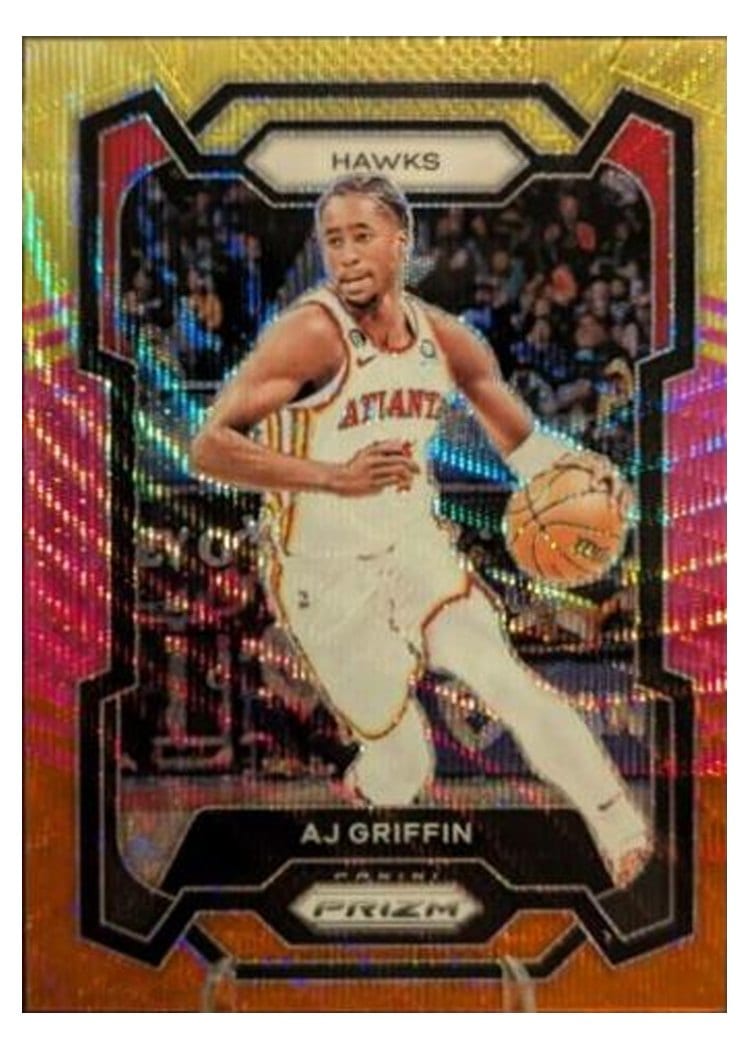 2023-24 Panini Prizm Base Set AJ Griffin #266 card