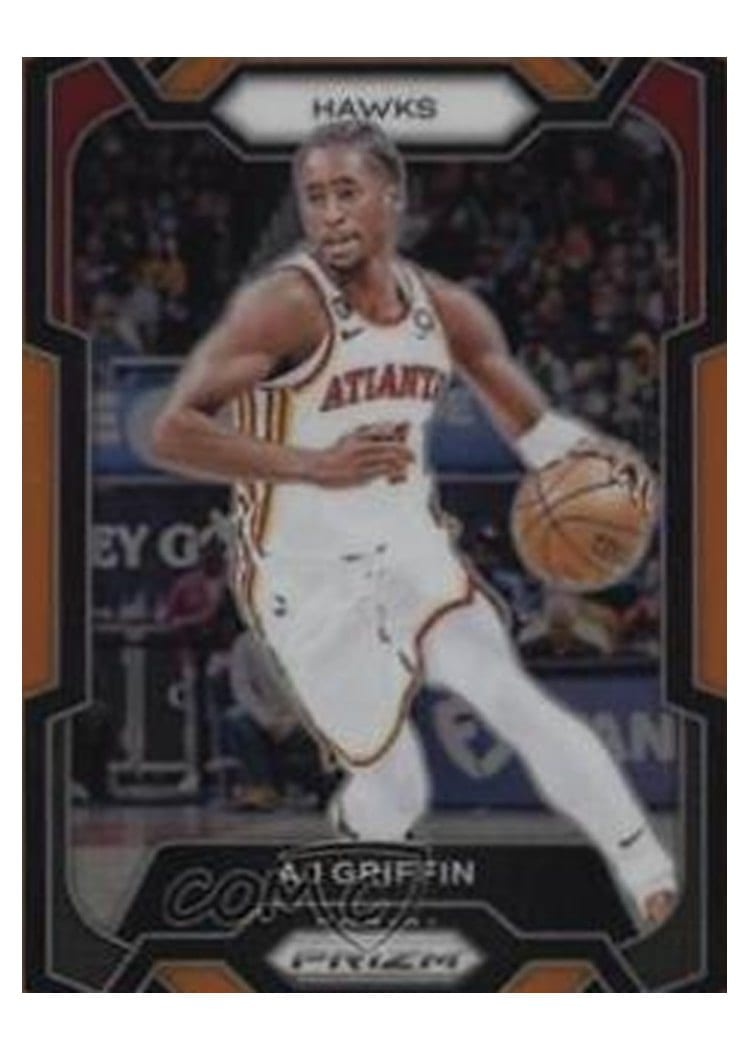2023-24 Panini Prizm Base Set AJ Griffin #266 card