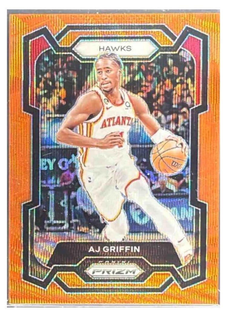2023-24 Panini Prizm Base Set AJ Griffin #266 card