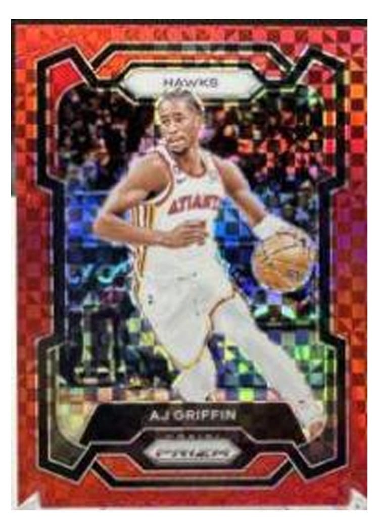 2023-24 Panini Prizm Base Set AJ Griffin #266 card