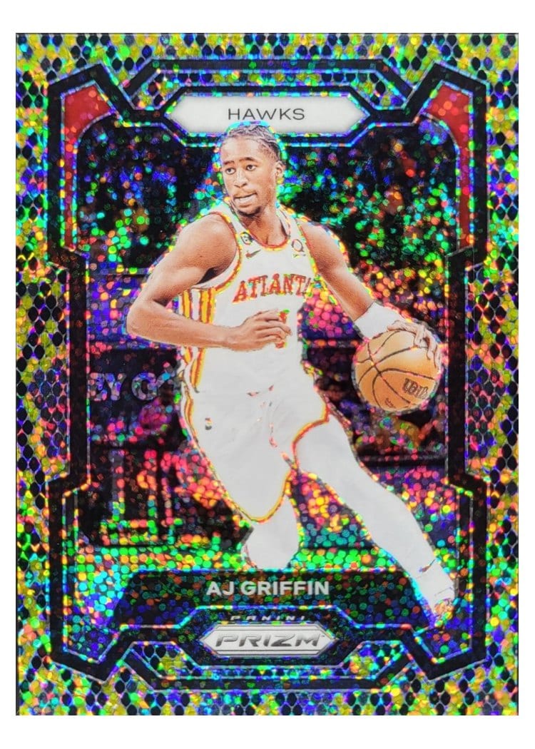 2023-24 Panini Prizm Base Set AJ Griffin #266 card