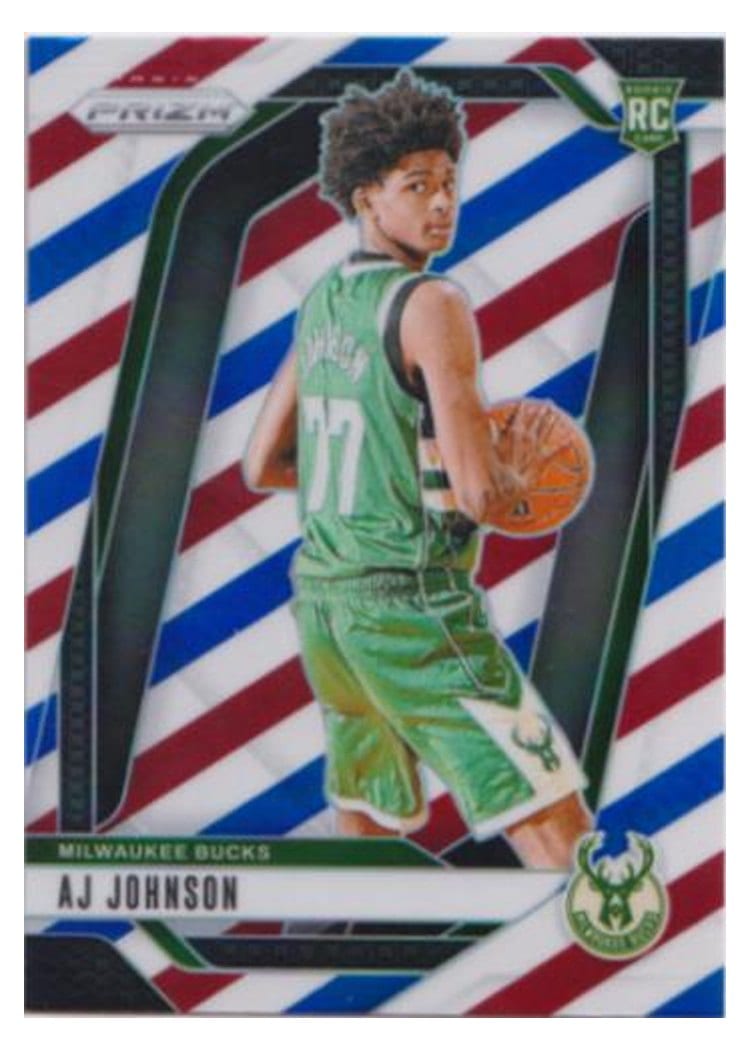 2024-25 Panini Prizm Base Set AJ Johnson #251 card
