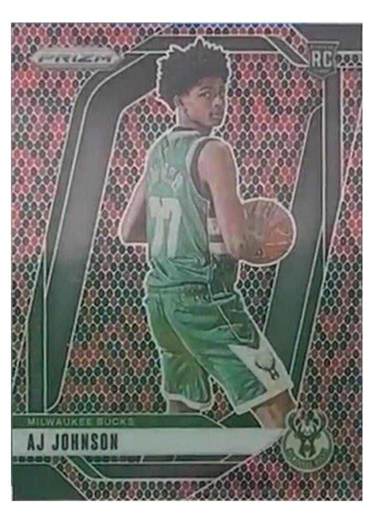 2024-25 Panini Prizm Base Set AJ Johnson #251 card