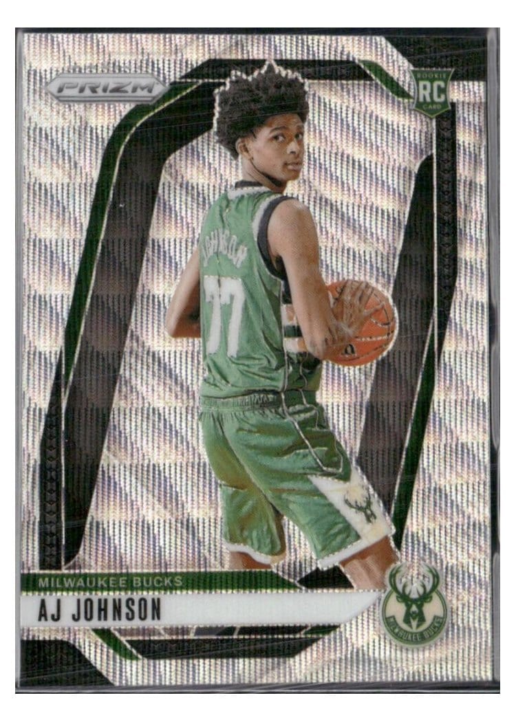 2024-25 Panini Prizm Base Set AJ Johnson #251 card