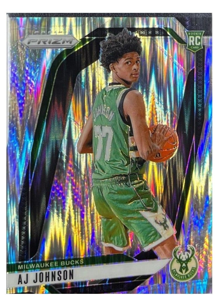 2024-25 Panini Prizm Base Set AJ Johnson #251 card