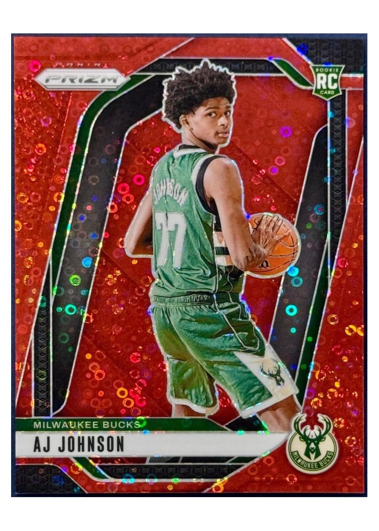 2024-25 Panini Prizm Base Set AJ Johnson #251 card