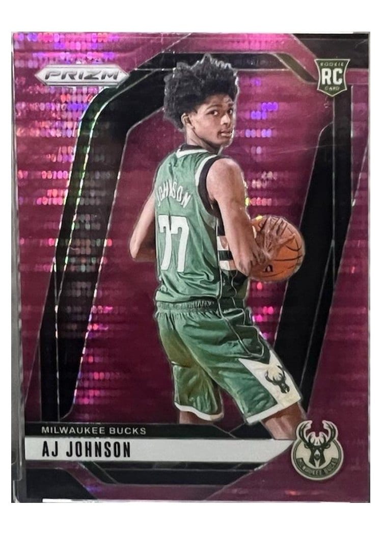 2024-25 Panini Prizm Base Set AJ Johnson #251 card