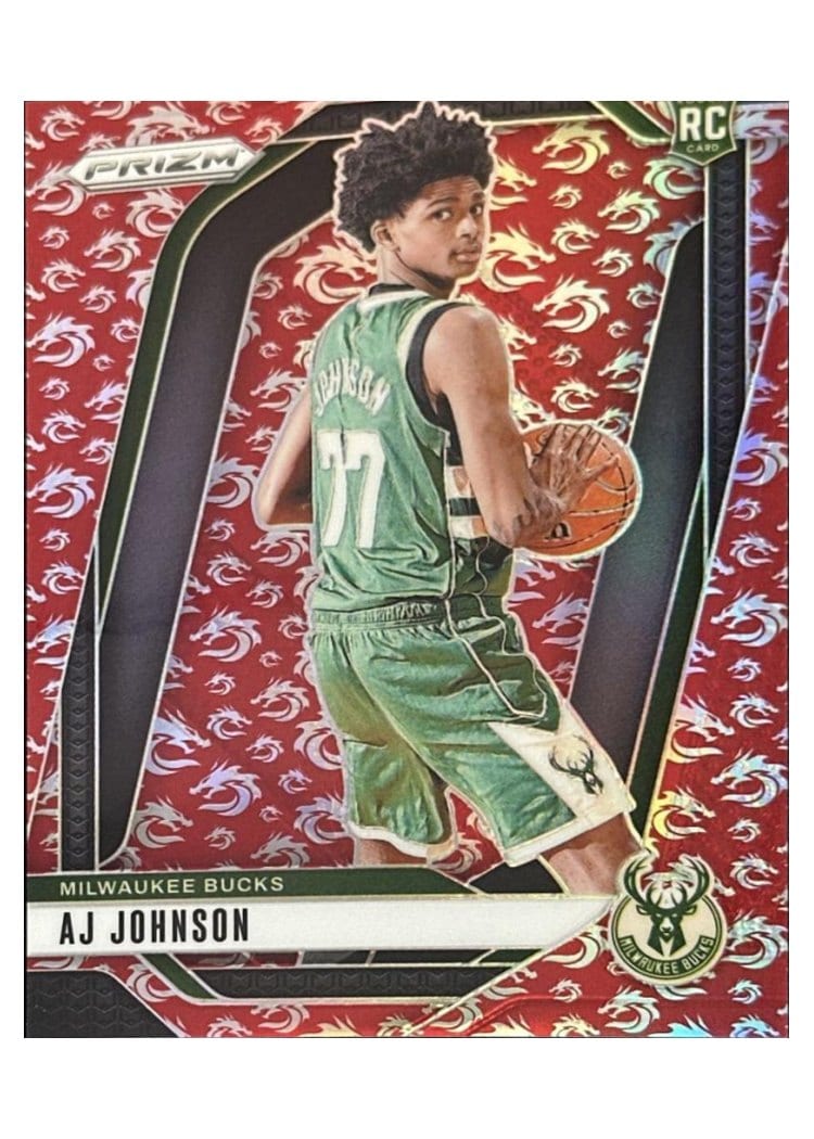 2024-25 Panini Prizm Base Set AJ Johnson #251 card