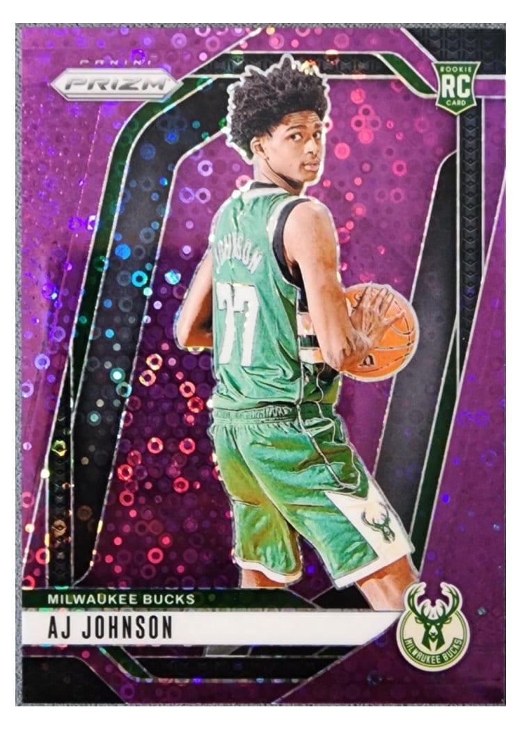 2024-25 Panini Prizm Base Set AJ Johnson #251 card