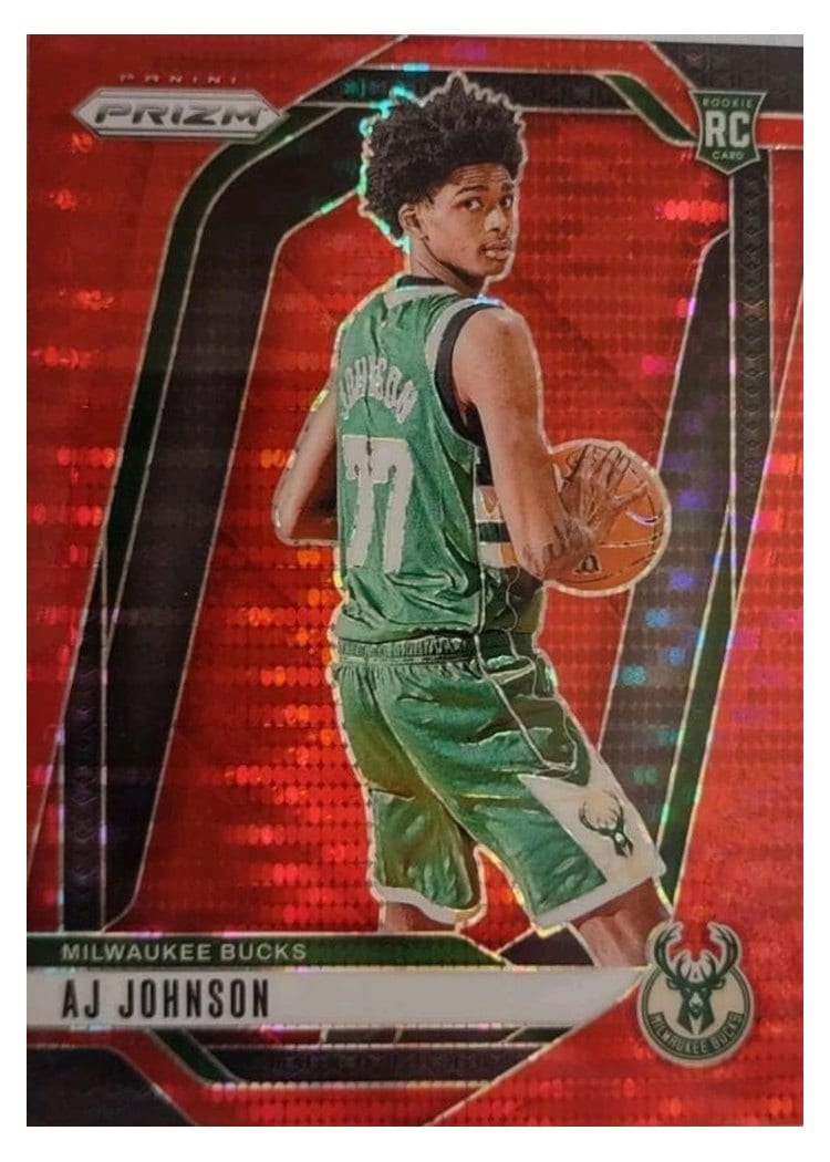 2024-25 Panini Prizm Base Set AJ Johnson #251 card