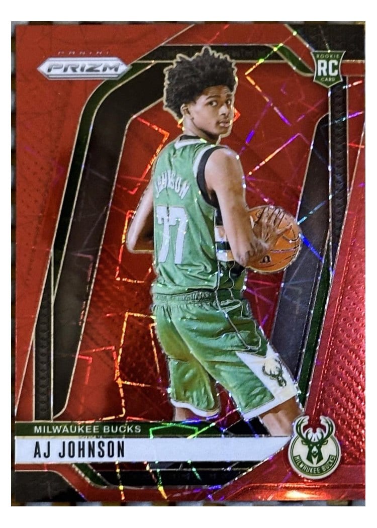 2024-25 Panini Prizm Base Set AJ Johnson #251 card