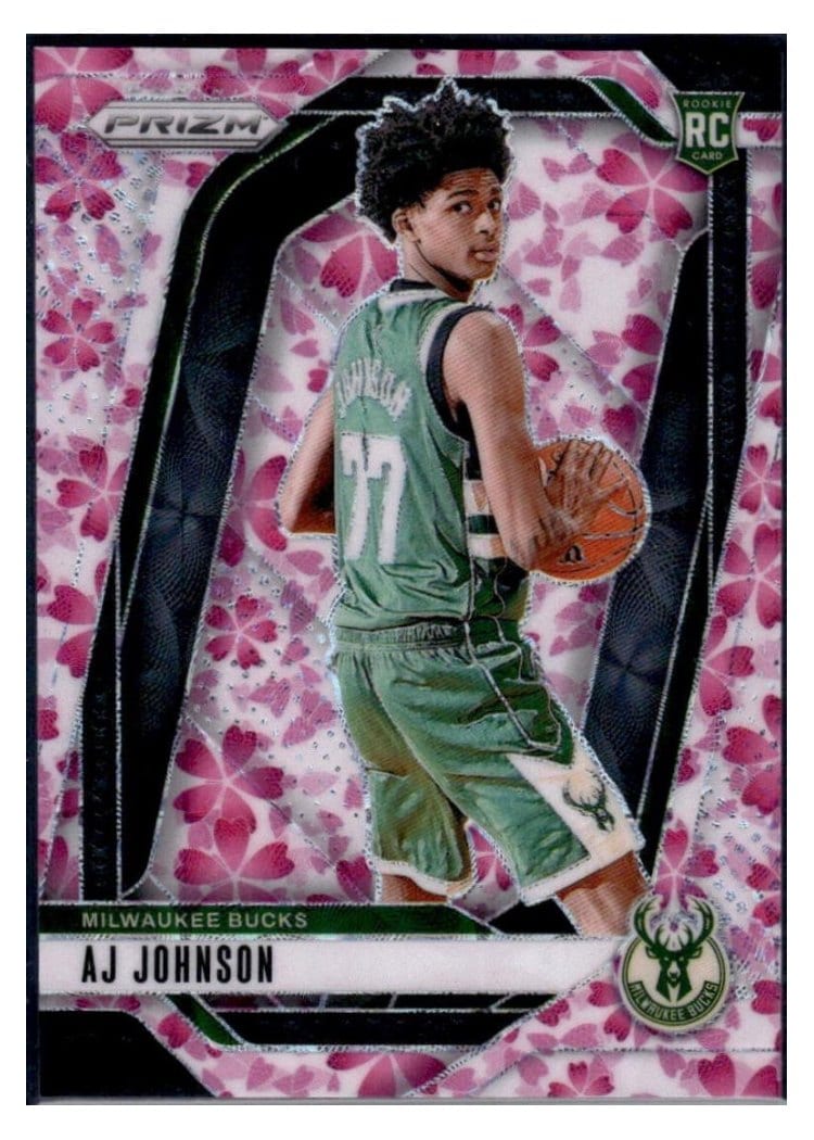 2024-25 Panini Prizm Base Set AJ Johnson #251 card