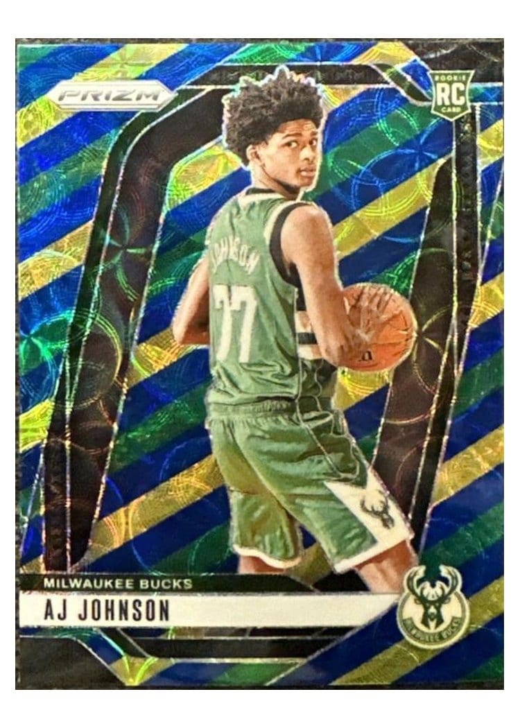 2024-25 Panini Prizm Base Set AJ Johnson #251 card