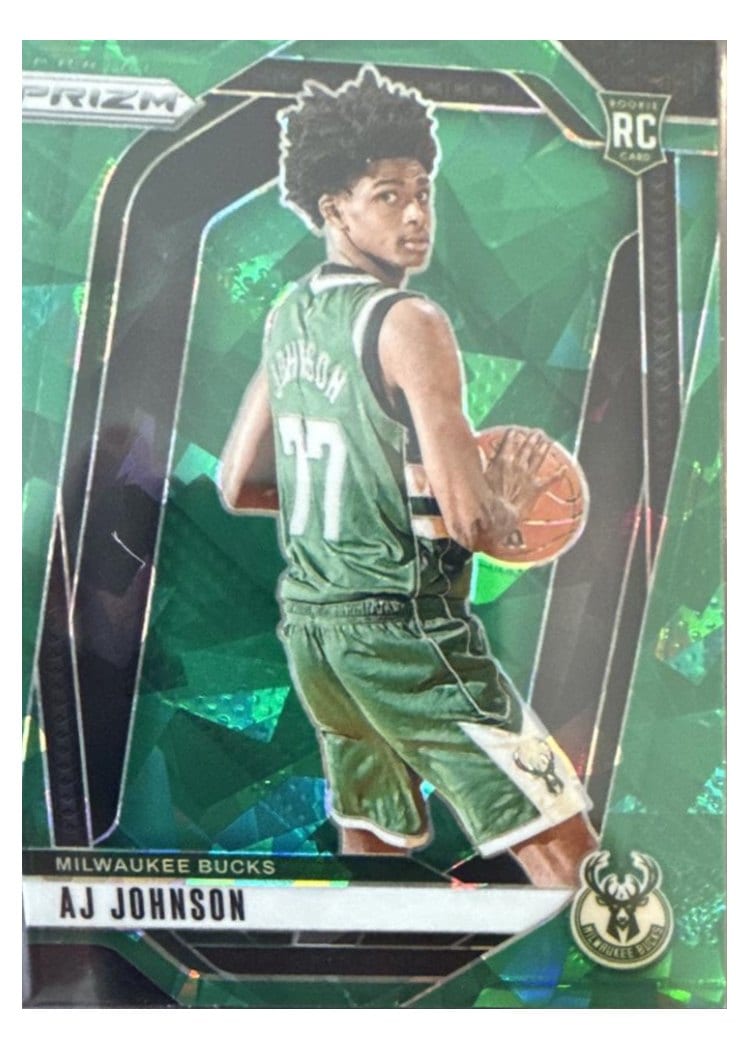 2024-25 Panini Prizm Base Set AJ Johnson #251 card