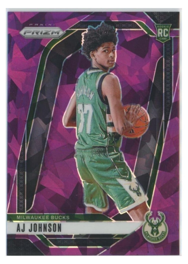 2024-25 Panini Prizm Base Set AJ Johnson #251 card