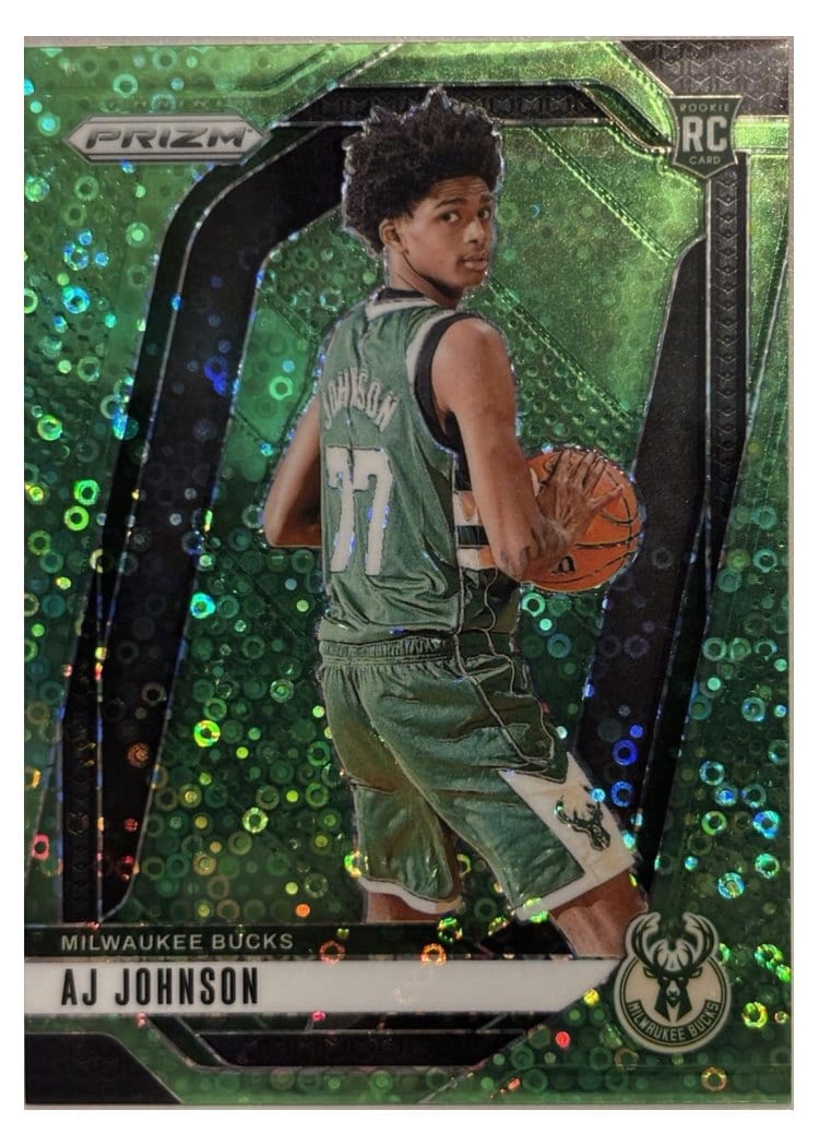 2024-25 Panini Prizm Base Set AJ Johnson #251 card