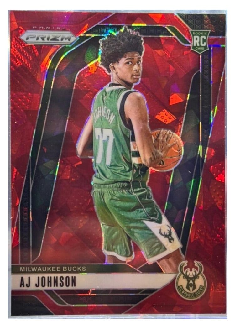 2024-25 Panini Prizm Base Set AJ Johnson #251 card