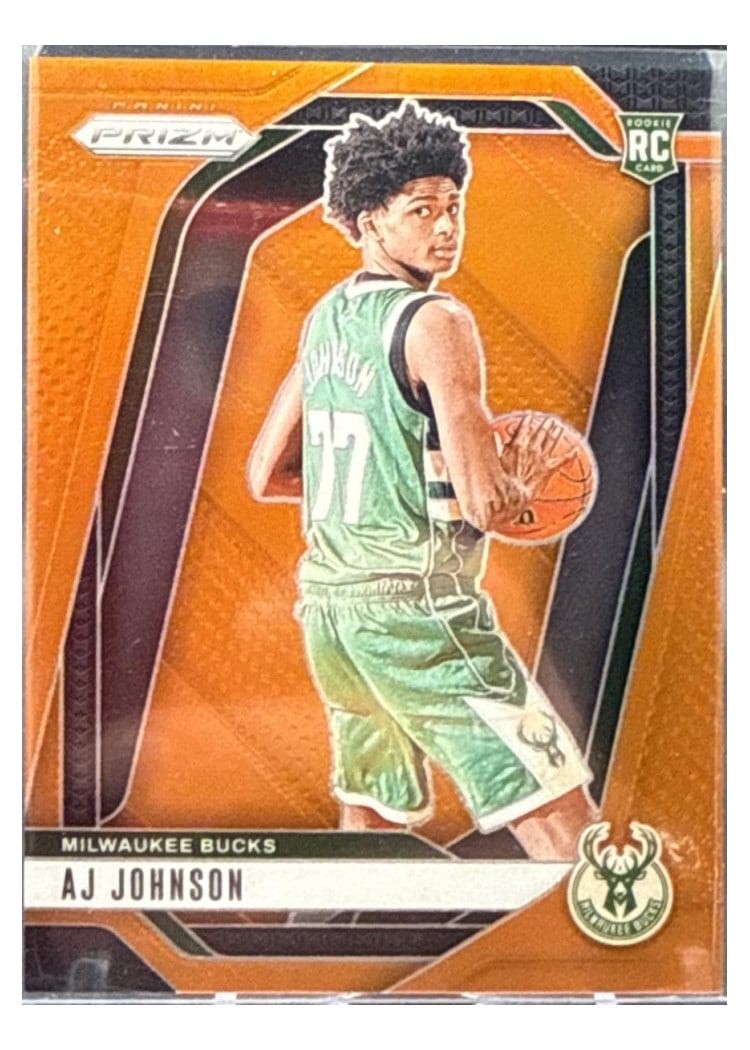 2024-25 Panini Prizm Base Set AJ Johnson #251 card