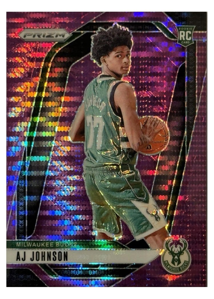 2024-25 Panini Prizm Base Set AJ Johnson #251 card