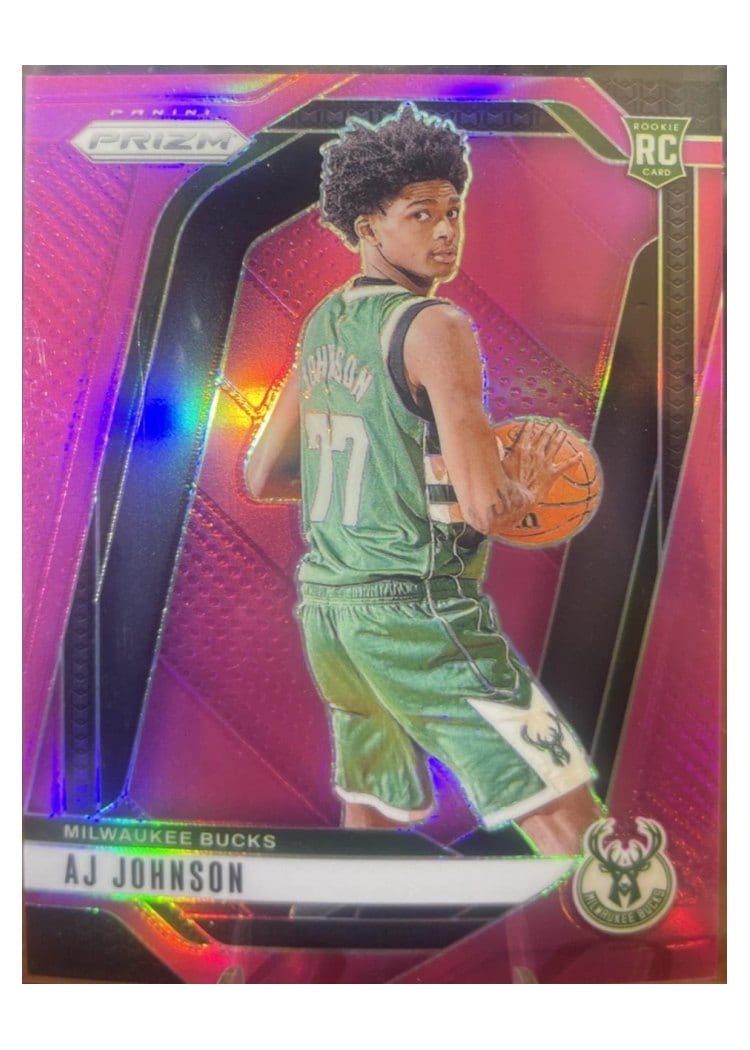 2024-25 Panini Prizm Base Set AJ Johnson #251 card