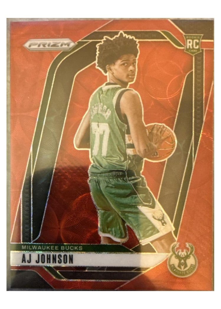 2024-25 Panini Prizm Base Set AJ Johnson #251 card