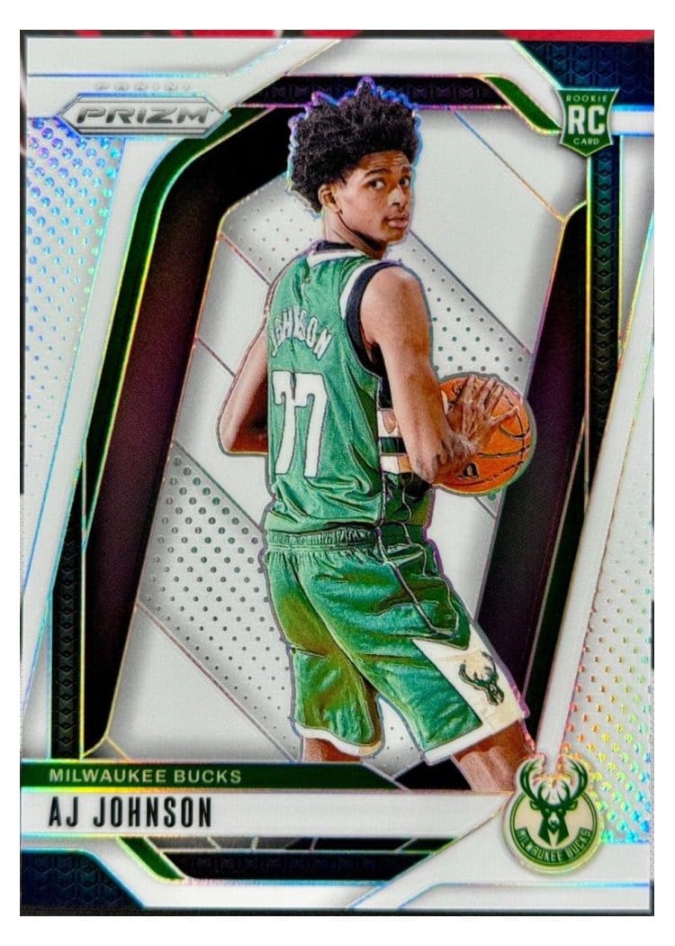 2024-25 Panini Prizm Base Set AJ Johnson #251 card