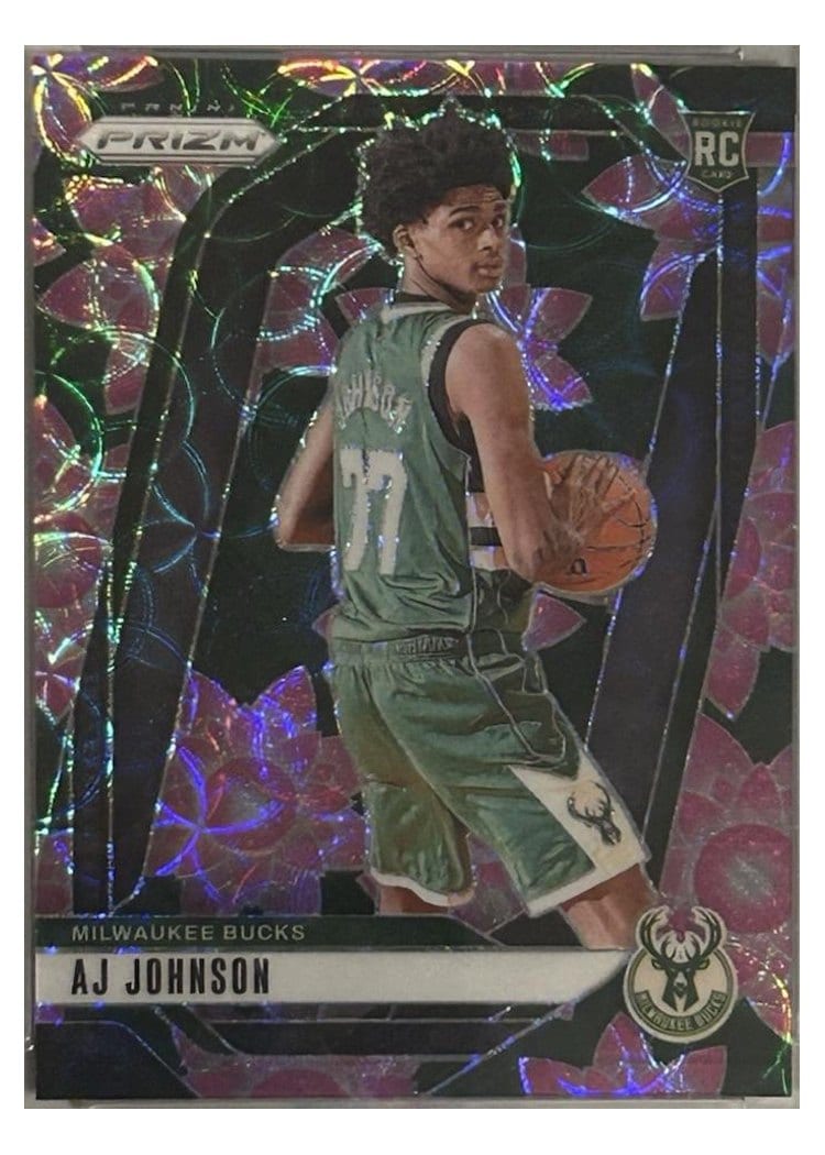 2024-25 Panini Prizm Base Set AJ Johnson #251 card