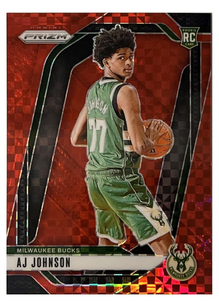 2024-25 Panini Prizm Base Set AJ Johnson #251 card