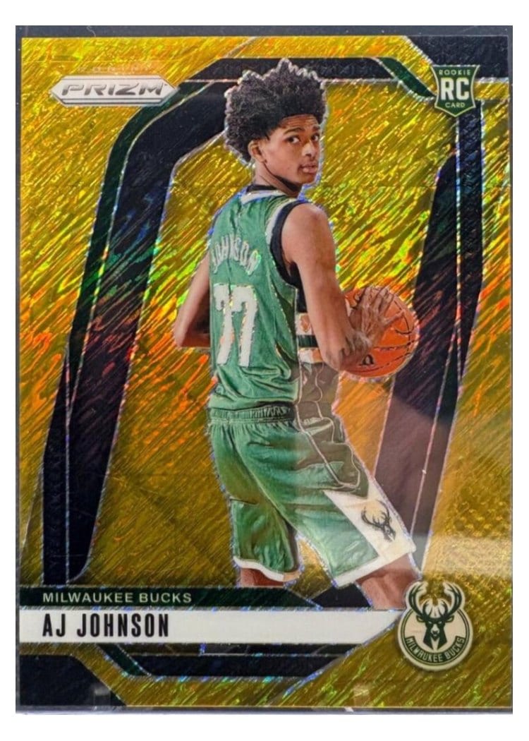 2024-25 Panini Prizm Base Set AJ Johnson #251 card