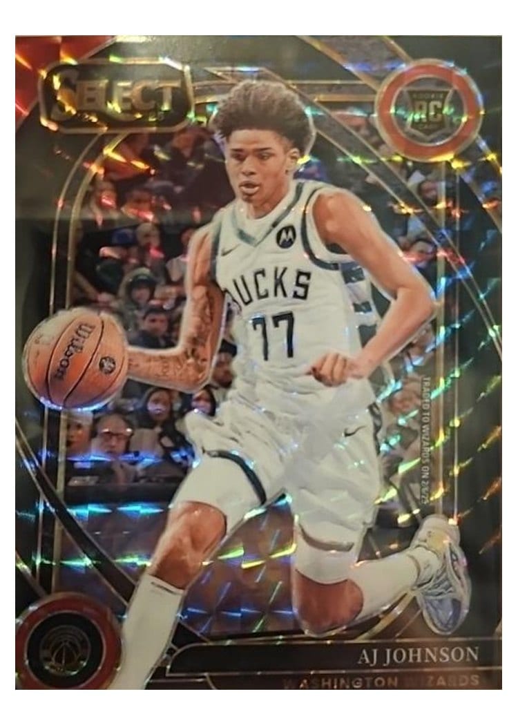 2024-25 Panini Select Base Set AJ Johnson #300 card