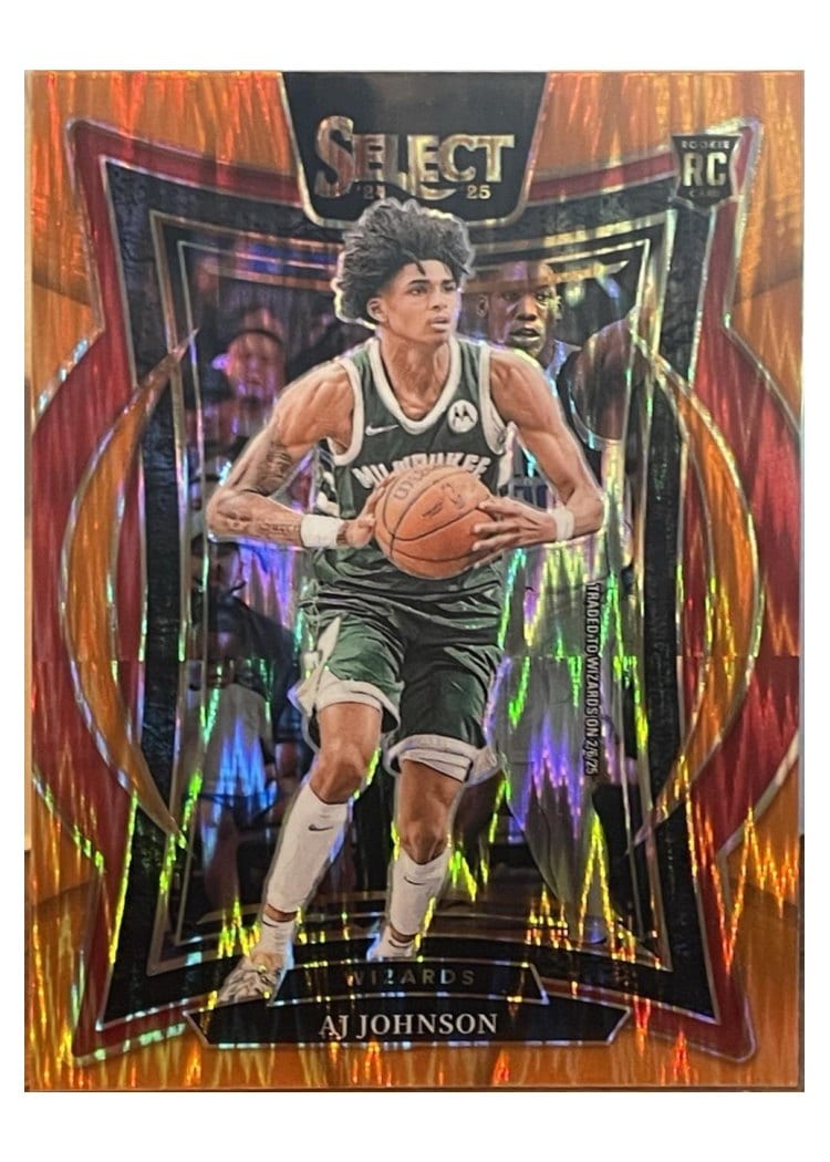 2024-25 Panini Select Base Set AJ Johnson #67 card
