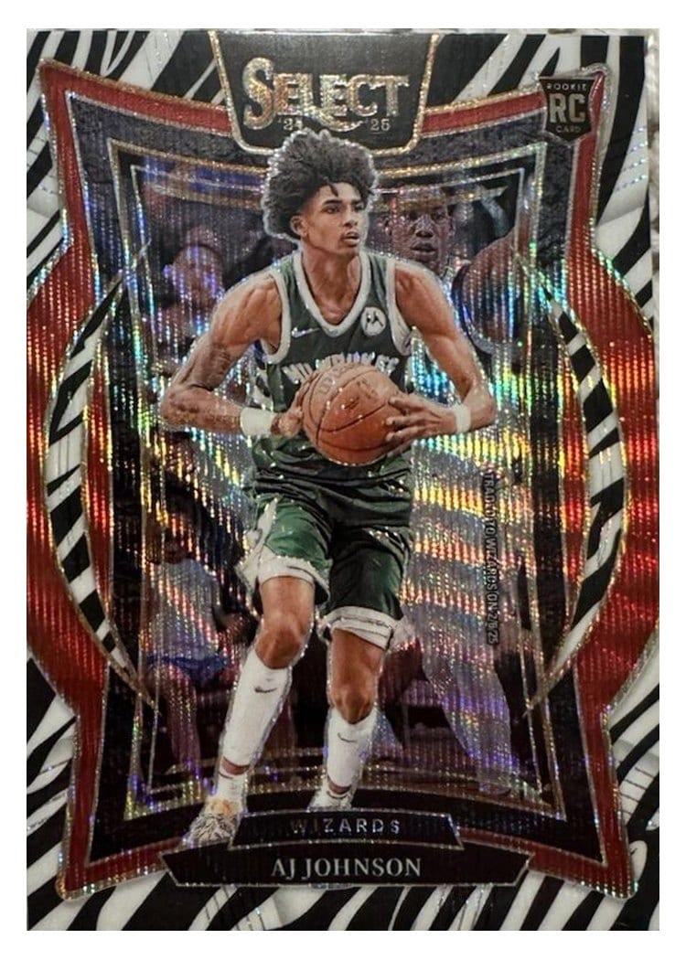 2024-25 Panini Select Base Set AJ Johnson #67 card