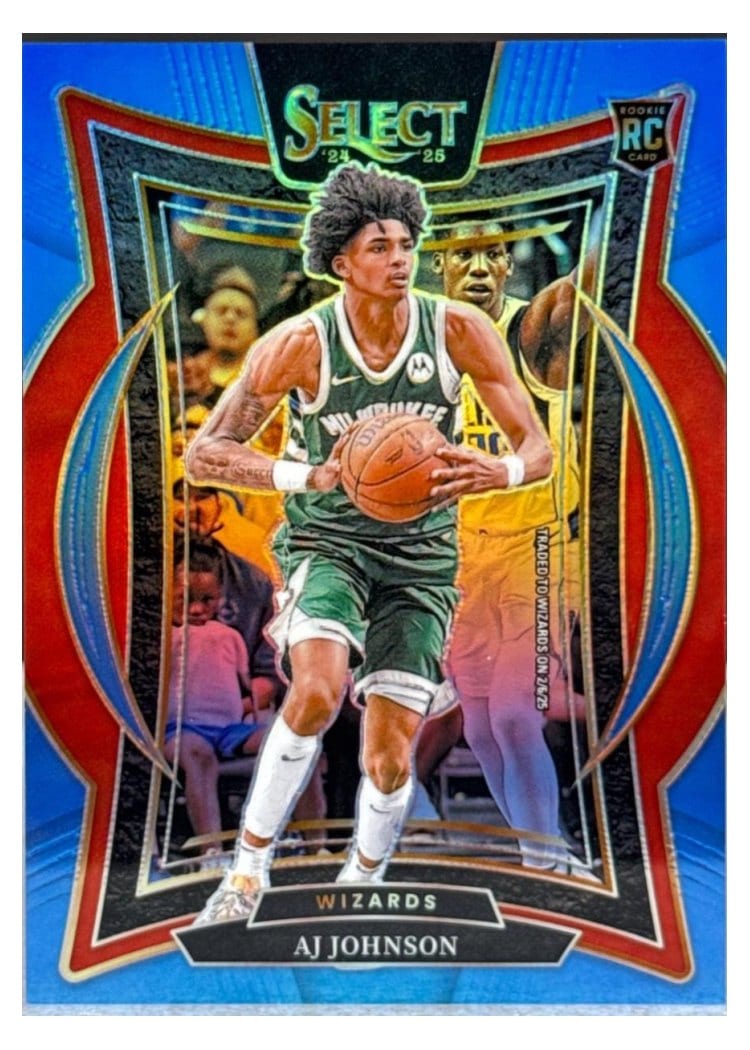 2024-25 Panini Select Base Set AJ Johnson #67 card