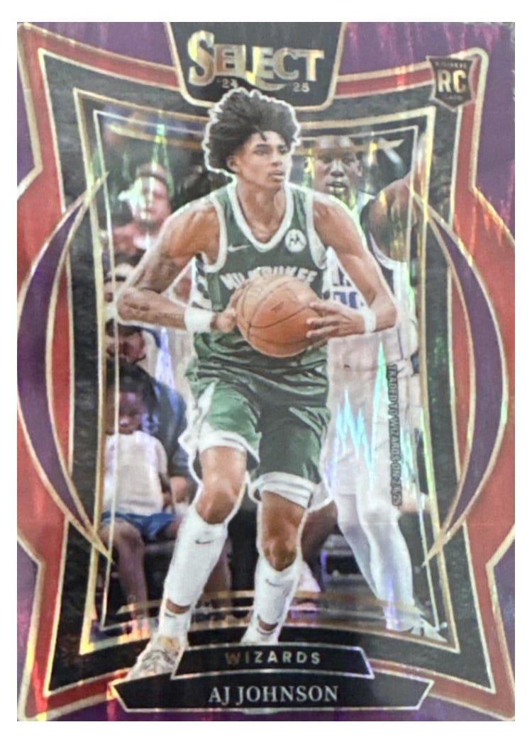 2024-25 Panini Select Base Set AJ Johnson #67 card