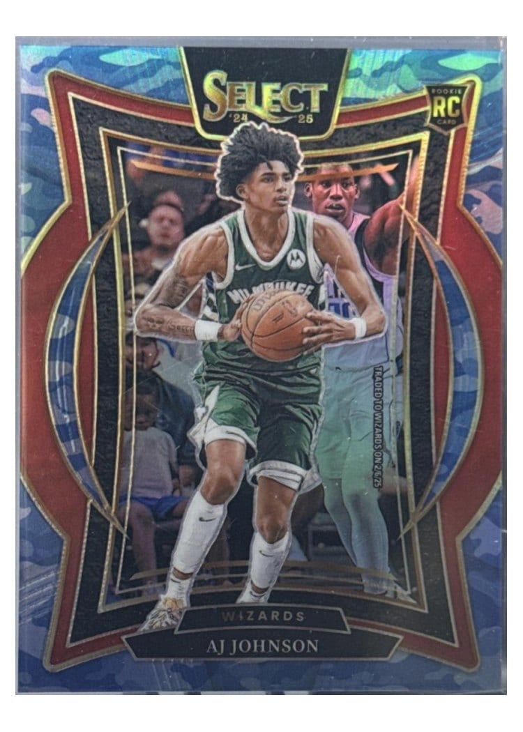 2024-25 Panini Select Base Set AJ Johnson #67 card