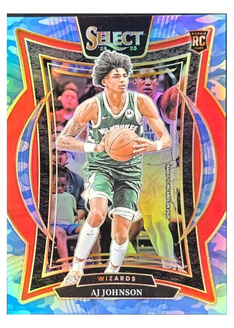 2024-25 Panini Select Base Set AJ Johnson #67 card