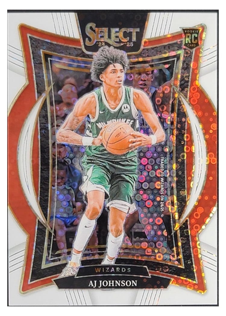 2024-25 Panini Select Base Set AJ Johnson #67 card